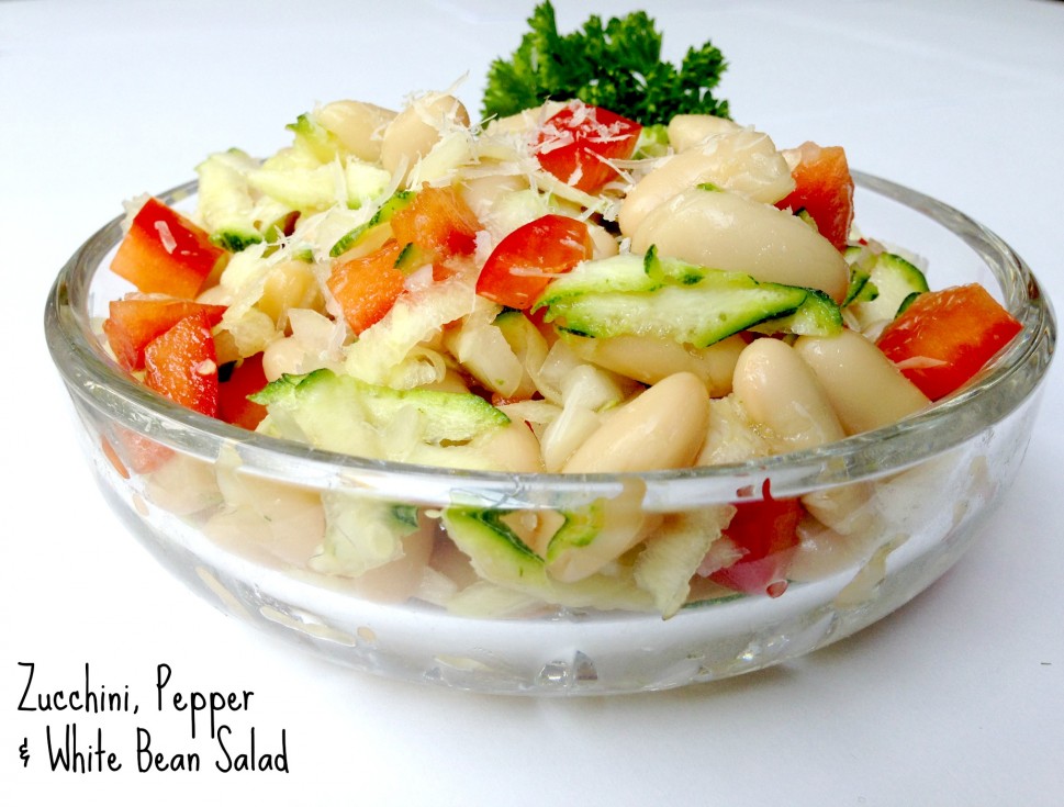 Zucchini, Pepper & White Bean Salad The Good Mama