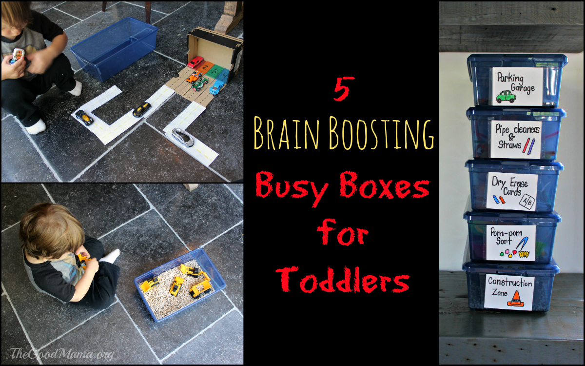 5 Brain-Boosting Busy Boxes for Toddlers