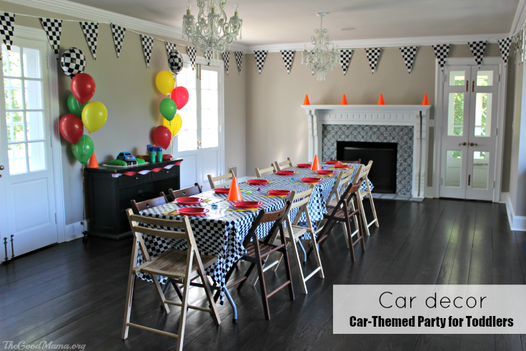 Car-themed Party for toddlers- games, decor and more!