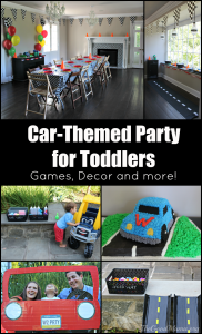 Car-Themed Party for Toddlers - The Good Mama