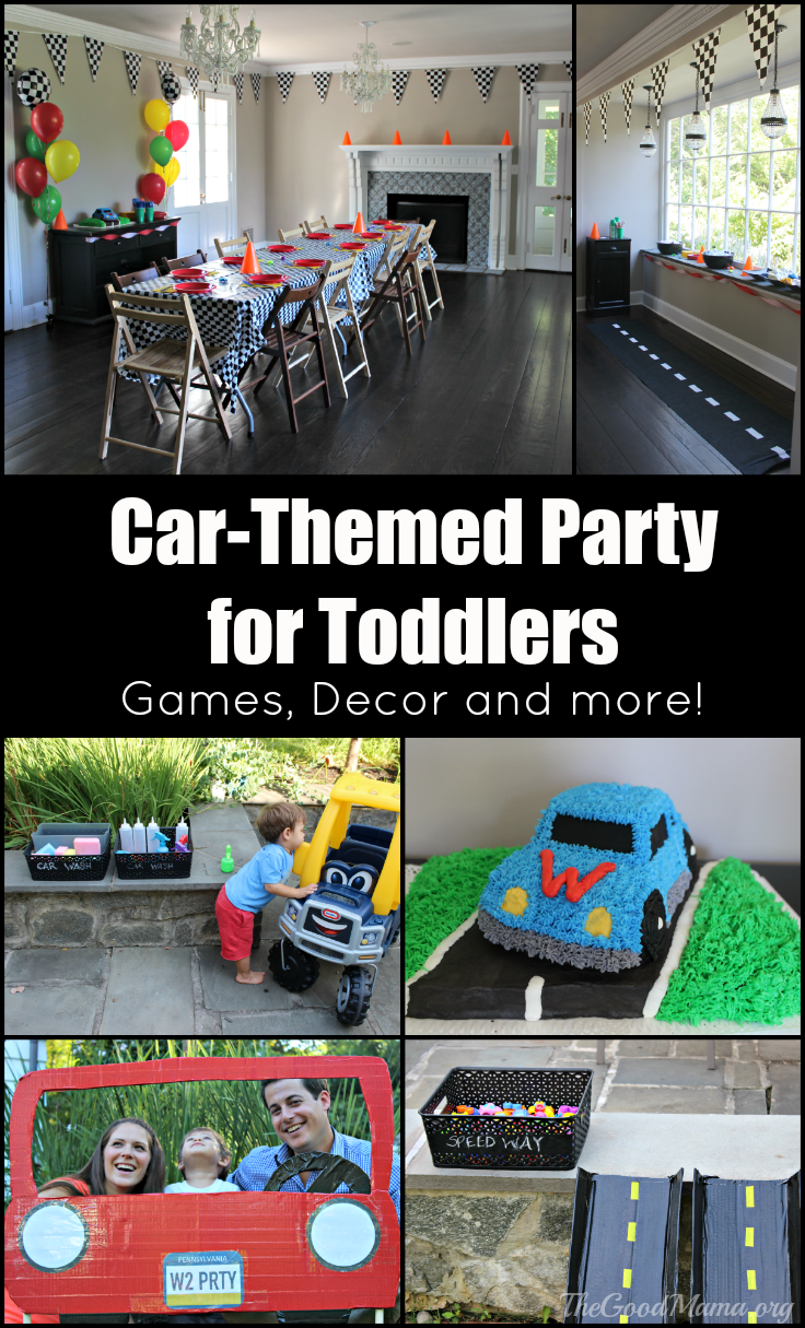 Car-Themed Party for Toddlers- Games, decor and more!
