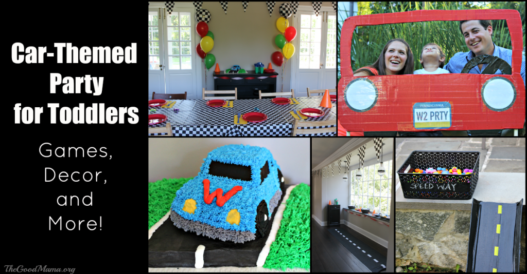 Car-Themed Party for Toddlers- Games, Decor and more!