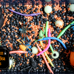 Spooky Halloween Sensory Box Idea for Toddlers