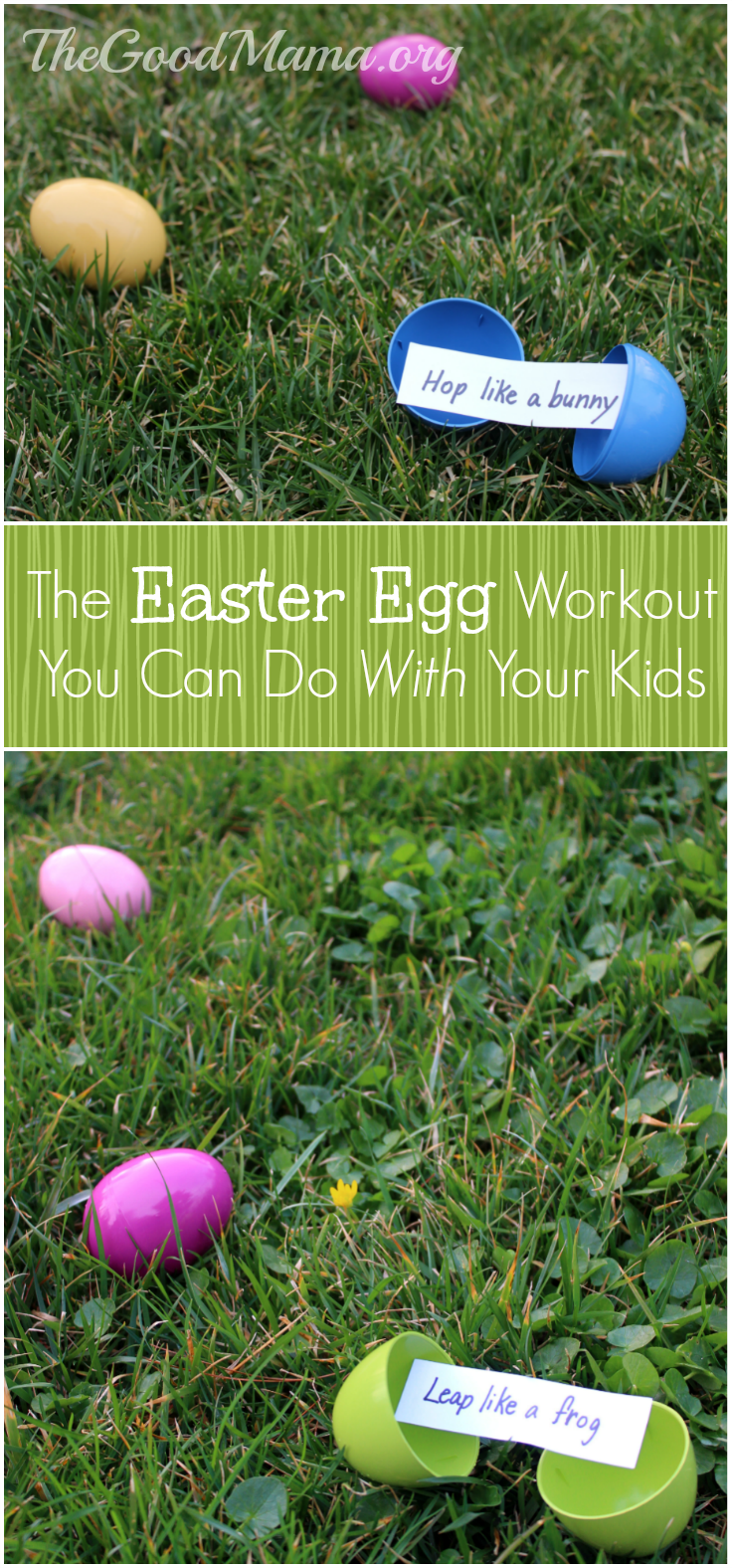The Easter Egg Workout You Can Do with Your Kids