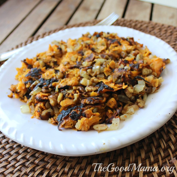 Protein-Packed Sweet Potato Hash Browns Recipe
