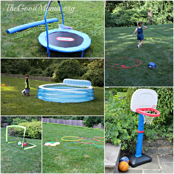 Sports for an Olympic Themed Party for Toddlers