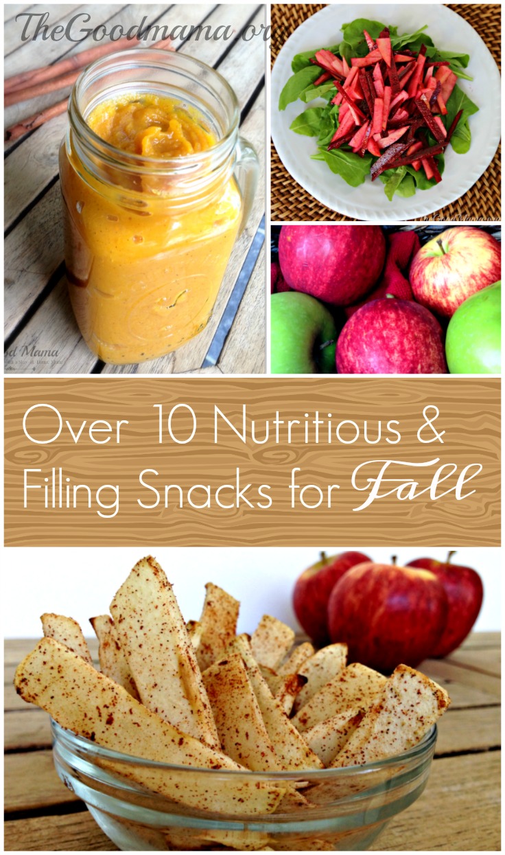 Over 10 Nutritious & filling Snacks for Fall