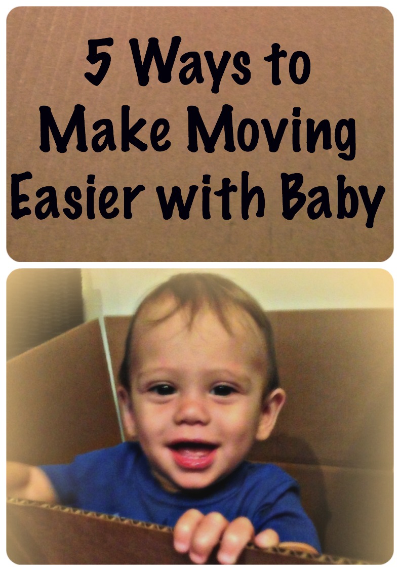 5 ways to make moving easier with baby via http://www.thegoodmama.org