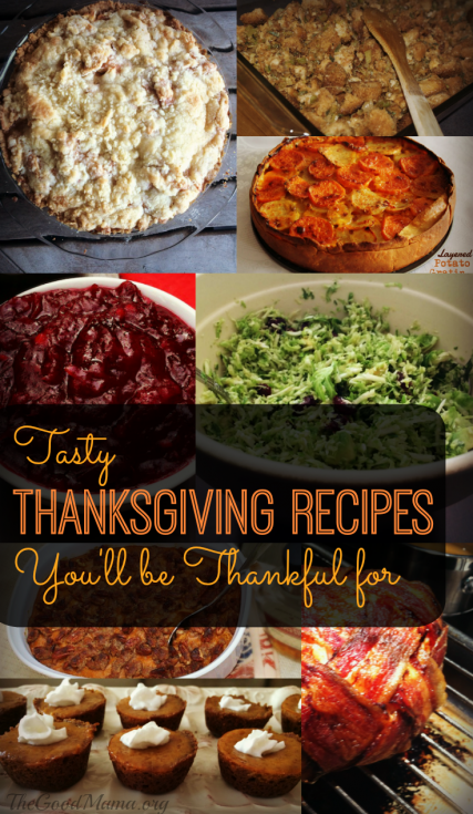 Tasty Thanksgiving Recipes You'll be Thankful for - The Good Mama