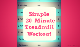 Simple 20 Minute Treadmill Workout