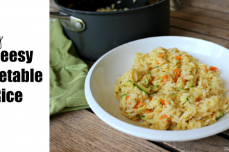 Easy Cheesy Vegetable Rice Recipe