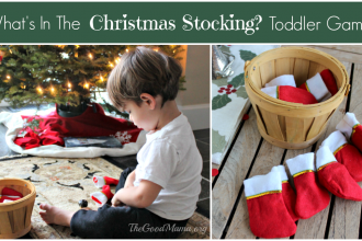 What's In The Christmas Stocking Toddler Game