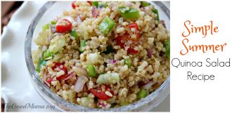Simple Summer Quinoa Salad Recipe